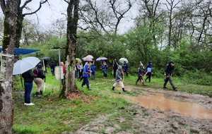 Parcours Léguevin 2026 - l'indispensable échauffement avant les records ;-)