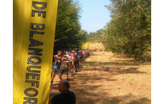 la ligne d'échauffement